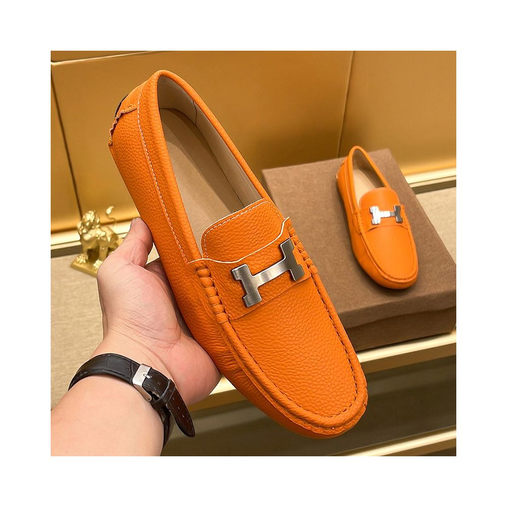 Men's Premium Leather Slip-On Loafers