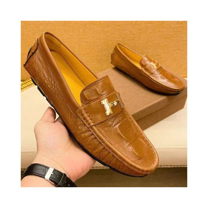 Men's Premium Leather Slip-On Loafers