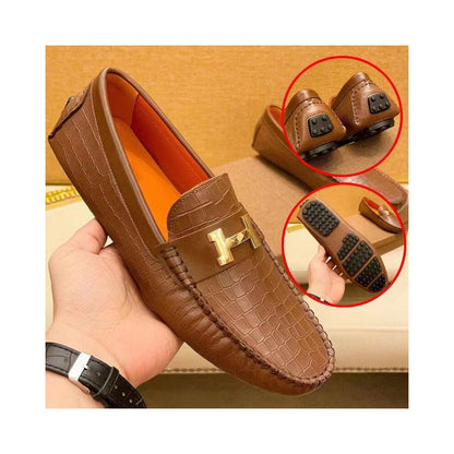 Men's Premium Leather Slip-On Loafers
