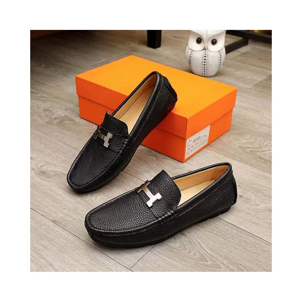 Men's Premium Leather Slip-On Loafers