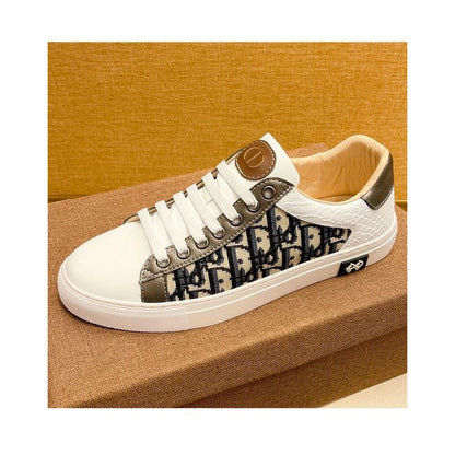 Men's Premium White Fashion Sneakers