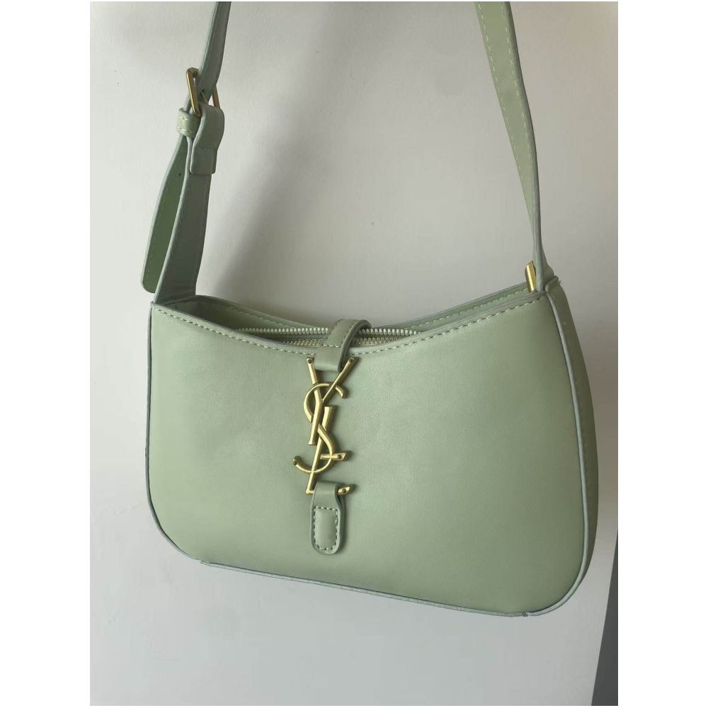 Women's Elegant Baguette Shoulder Handbag – Fashion PU Leather Purse