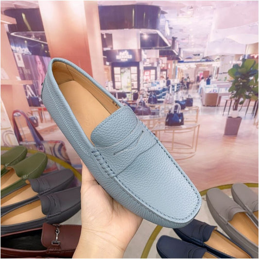 Men's Casual Slip-On Loafers – Breathable Lightweight Walking Shoes