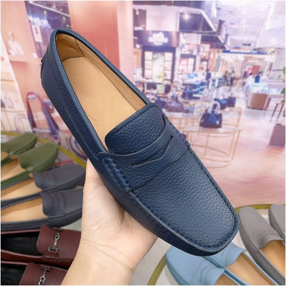 Men's Casual Slip-On Loafers – Breathable Lightweight Walking Shoes