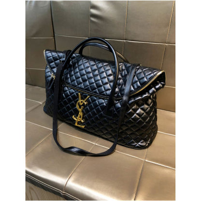 Hong Kong brand large capacity quilted textured women s tote bag new 2026 style fashionable and high end luggage crossbody bag image 2