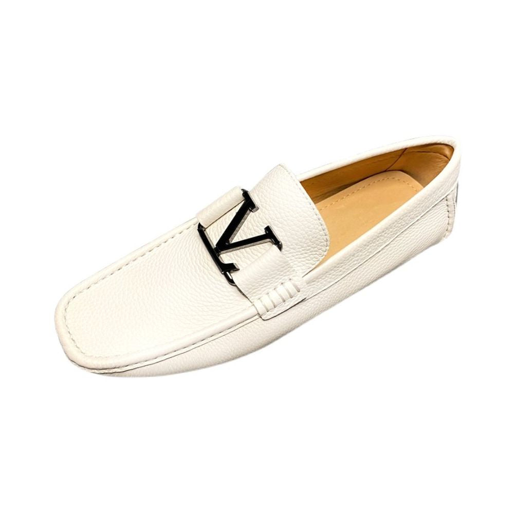 European style luxury brand men s loafers 2026 new summer style genuine leather trendy men s shoes slip on leather shoes image 4