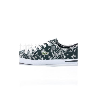 Lacoste French Crocodile Hong Kong direct shipping classic navy blue men s casual lace up round toe sneakers image 0