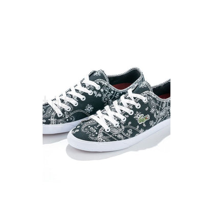 Lacoste French Crocodile Hong Kong direct shipping classic navy blue men s casual lace up round toe sneakers image 3