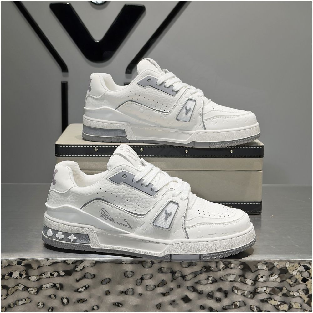 Men's Breathable Casual Sneakers – Lightweight Korean Style Walking Shoes 2026