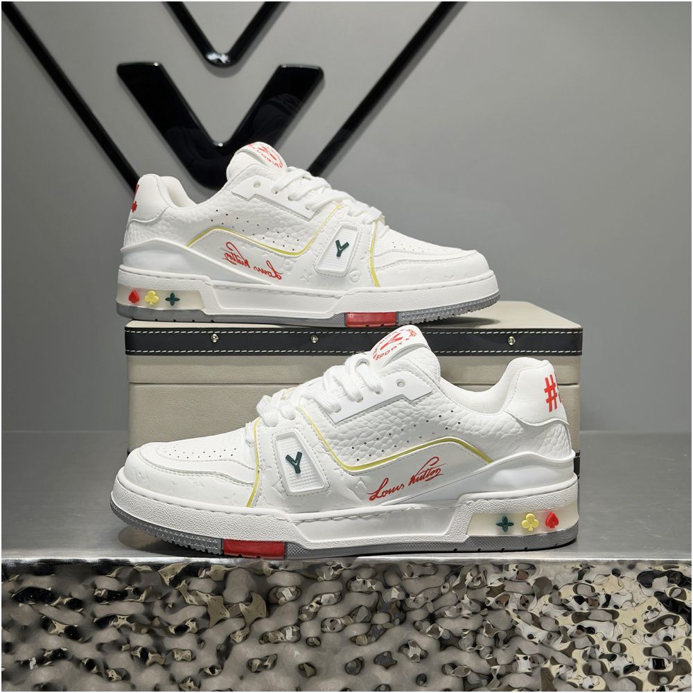 Men's Breathable Casual Sneakers – Lightweight Korean Style Walking Shoes 2026