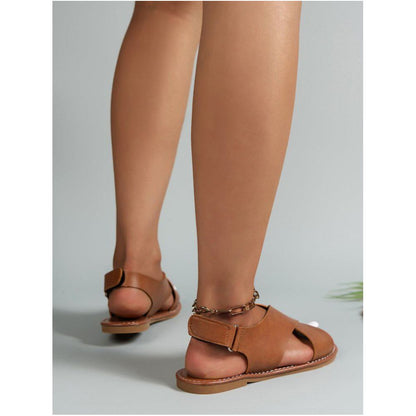 Plus size flat sandals for women summer romantic sandals image 3