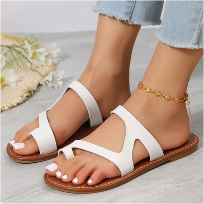 Women's Stylish Flat Slide Sandals