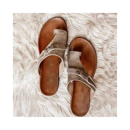 Women's Stylish Flat Slide Sandals