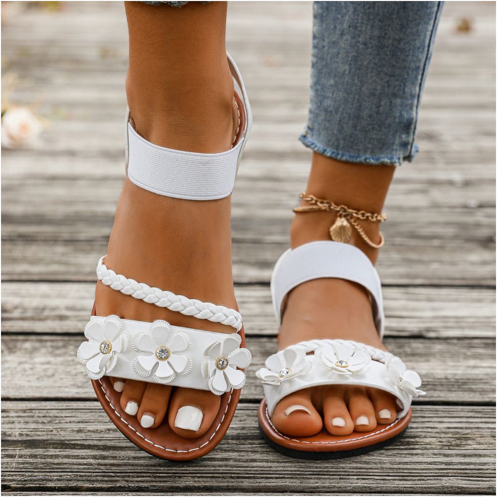 Women's Stylish Flat Slide Sandals